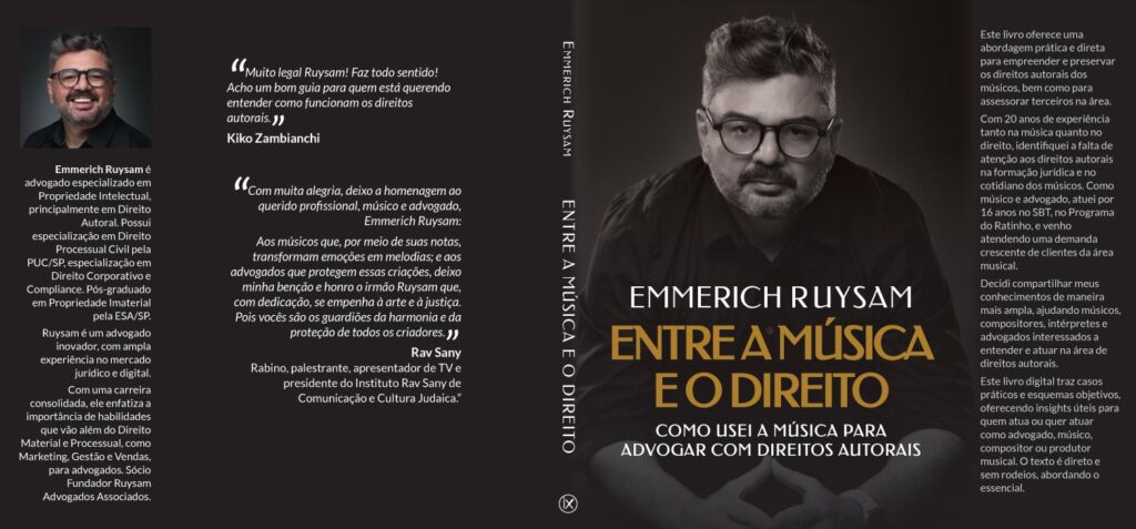 Entre a Música e o Direito_capa aberta
